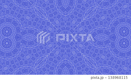 Lilac kaleidoscopic background with abstract pattern 138968115