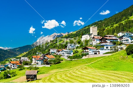 Bideneck Castle at Fliess village in Austria Bideneck Castle at Fliess village in Austria 138969203