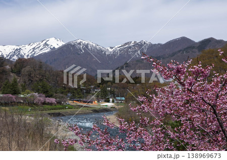 春の水上温泉 諏訪峡遊歩道 春の水上温泉 諏訪峡遊歩道 138969673
