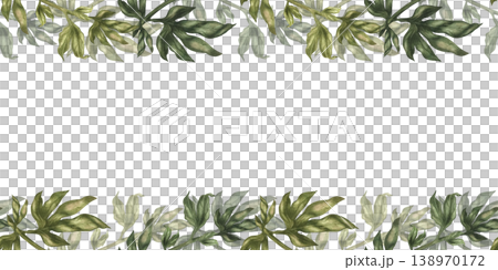 Green watercolor frame of peony branches. Hand-painted botanical greenery template with natural texture for floral design, wedding invitations, branding, packaging, patterns, elegant botanical decor Green watercolor frame of peony branches. Hand-painted botanical greenery template with natural texture for floral design, wedding invitations, branding, packaging, patterns, elegant botanical decor 138970172