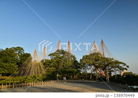 冬の兼六園 冬の兼六園 138970449
