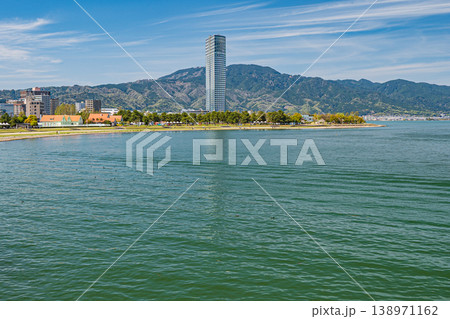 琵琶湖風景 滋賀県大津市 琵琶湖風景 滋賀県大津市 138971162