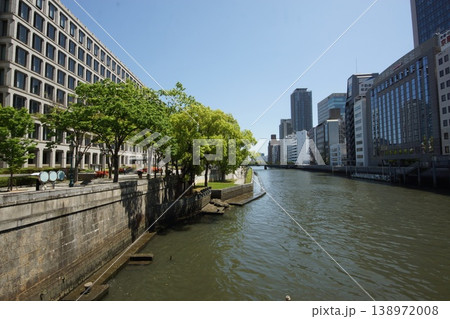 大阪市役所 中の島公園 大阪市役所 中の島公園 138972008