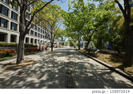 大阪市役所　中の島公園 138972014