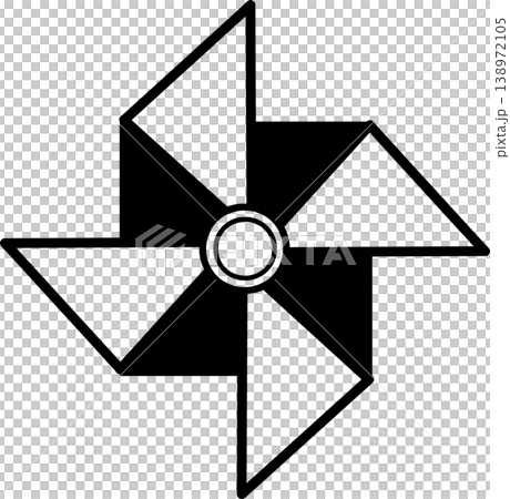 風車圖示 138972105