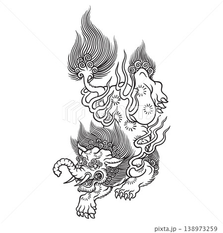 Mythical Baku (Japanese Yokai) Dream Eater Mythical Baku (Japanese Yokai) Dream Eater 138973259