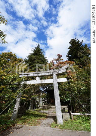 長野県茅野市 神宮 お宮 138974361