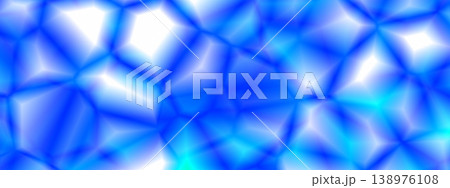 青色のグラデーションの波の抽象的な背景イメージ 138976108