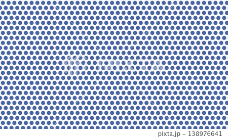 インディゴブルードット均一パターン落ち着き背景 138976641