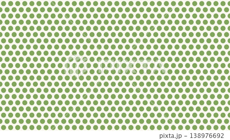グリーン均一ドット総柄パターン背景素材 グリーン均一ドット総柄パターン背景素材 138976692