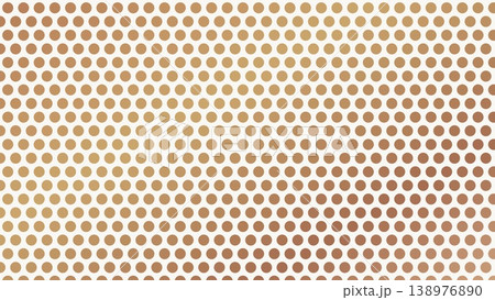 ブラウングラデーションドット均一パターン背景 ブラウングラデーションドット均一パターン背景 138976890