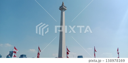 Monas monument in Jakarta city Monas monument in Jakarta city 138978169