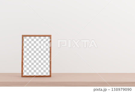 3D材質_相框_白色背景 138979090