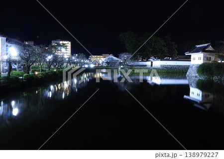 小田原城周辺の春の夜景 小田原城周辺の春の夜景 138979227