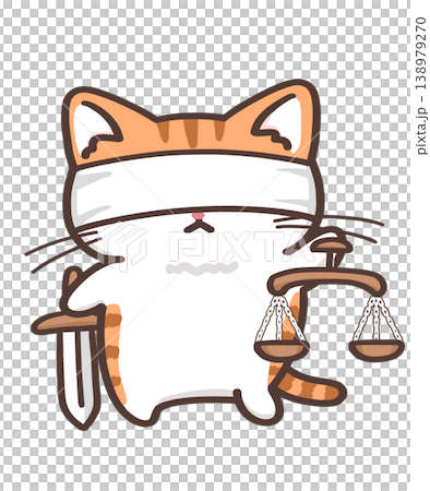 Goddess of Justice Cat Goddess of Justice Cat 138979270