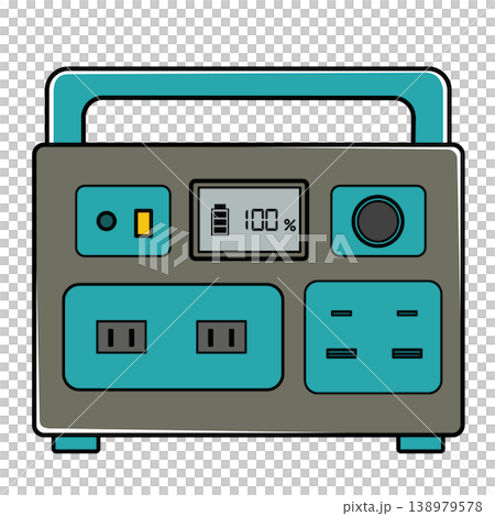便攜式電源 - 100% 顯示屏 便攜式電源 - 100% 顯示屏 138979578