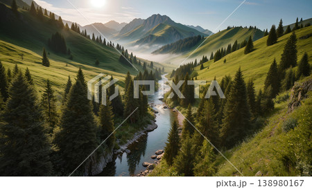 Majestic Mountain River Majestic Mountain River 138980167