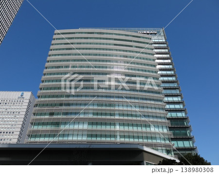 横浜市西区の日産自動車グローバル本社 横浜市西区の日産自動車グローバル本社 138980308