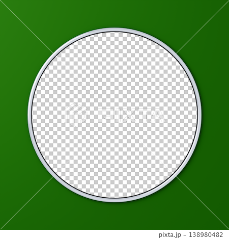 3D材質_金屬框_綠色 3D材質_金屬框_綠色 138980482