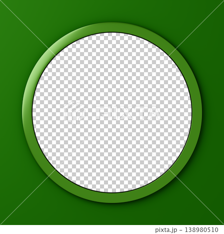 3D material_metal frame_green 3D material_metal frame_green 138980510