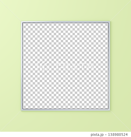 3D material_metal frame_yellow-green 3D material_metal frame_yellow-green 138980524