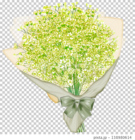 カスミソウの花束 カスミソウの花束 138980614