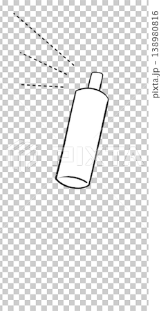 スプレーのイラスト 138980816