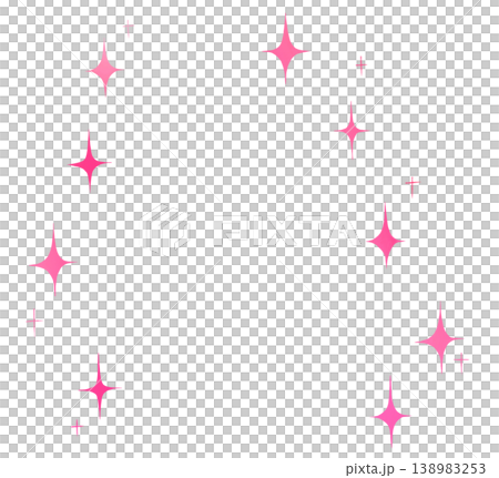キラキラの素材　ピンク色 138983253