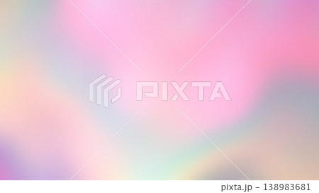 Pastel Gradient Background with Soft Blur and Iridescent Colors for Y2K and 2000s Aesthetic 138983681