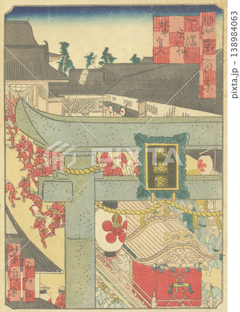 浪花百景：天満天神地車宮入 138984063