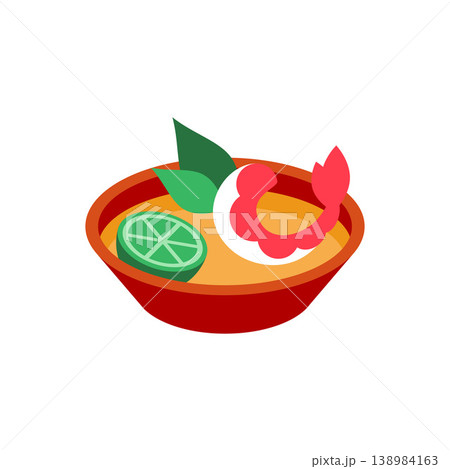 Icon of a Tom Yum Kung 138984163