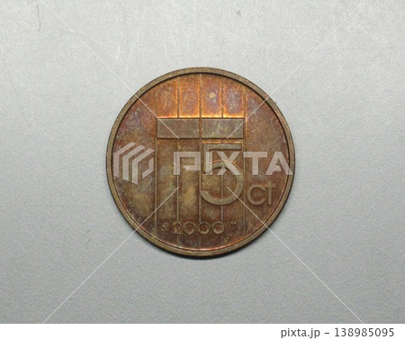 オランダで発行された5セント硬貨 オランダで発行された5セント硬貨 138985095