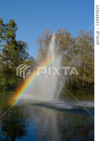 rainbow in the park 138985625