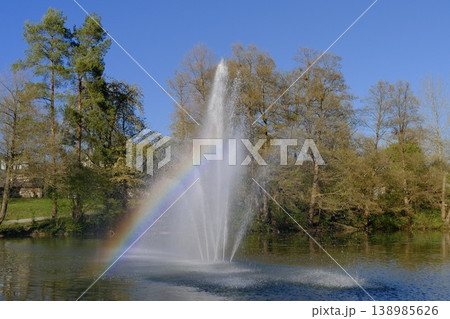 rainbow in the park rainbow in the park 138985626