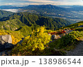 甲斐駒ヶ岳山頂から見る朝の八ヶ岳連峰 138986544