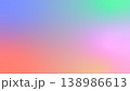 カラフルなグラデーション背景素材。多色づかい。 138986613