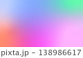 カラフルなグラデーション背景素材。多色づかい。 138986617