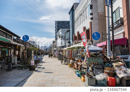 縄手通りの街並み レトロな商店街 縄手通りの街並み レトロな商店街 138987594
