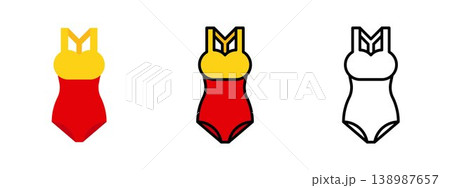 Summer Beach Fashion Female Swimsuit 138987657