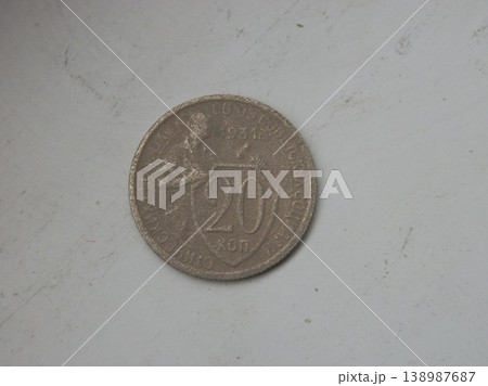 Circulated coin used in everyday transactions Circulated coin used in everyday transactions 138987687