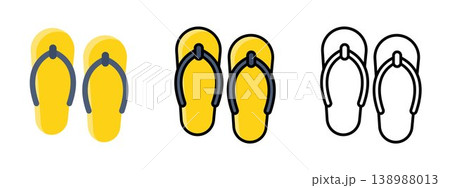 Summer Beach Casual Flip Flops Summer Beach Casual Flip Flops 138988013