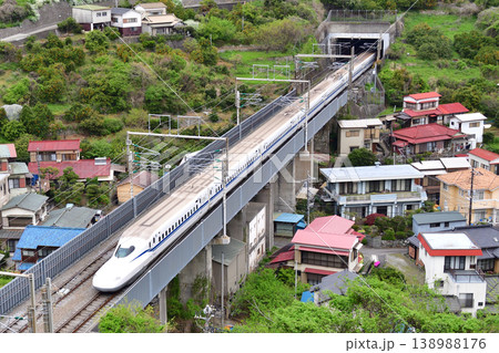 東海道新幹線　小田原－熱海　JR東海　N700S系0番台　J37編成（博多）　のぞみ 138988176