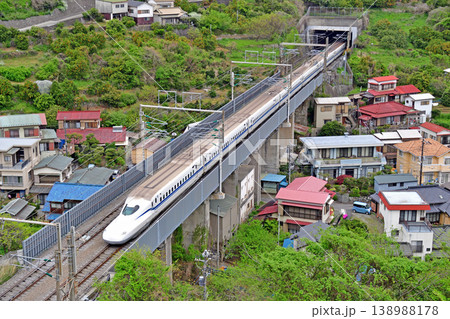 東海道新幹線　小田原－熱海　JR東海　N700S系0番台　J30編成（博多）　のぞみ 138988178