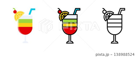 Exotic Holiday Party Cocktail Beverage Exotic Holiday Party Cocktail Beverage 138988524