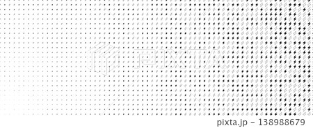 Light electric pattern energy current, lightning bolt icons texture glowing on white background. Charge energy pattern for power, speed quick and slow charger, halftone neon BG. Vector illustration 138988679