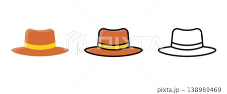 Western Cowboy Summer Fashion Hat Western Cowboy Summer Fashion Hat 138989469