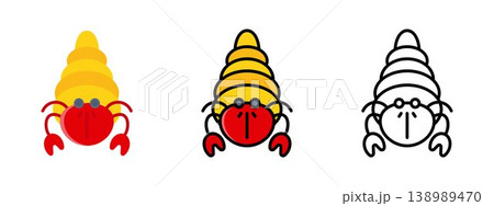 Tropical Beach Hermit Crab Wildlife 138989470