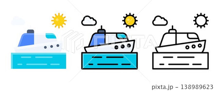 Luxury Summer Sailing Yacht Vacation Luxury Summer Sailing Yacht Vacation 138989623