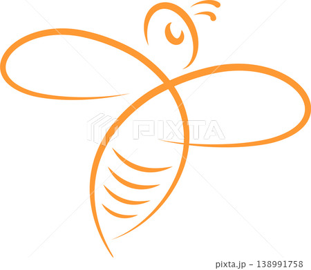Bee, bumblebee flying logo, bee, bumblebee, insect, bee logo Bee, bumblebee flying logo, bee, bumblebee, insect, bee logo 138991758