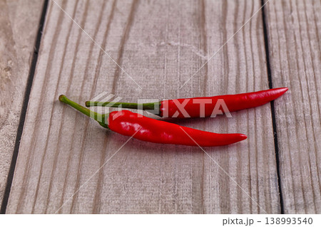 Fresh hot and spicy chili pepper Fresh hot and spicy chili pepper 138993540